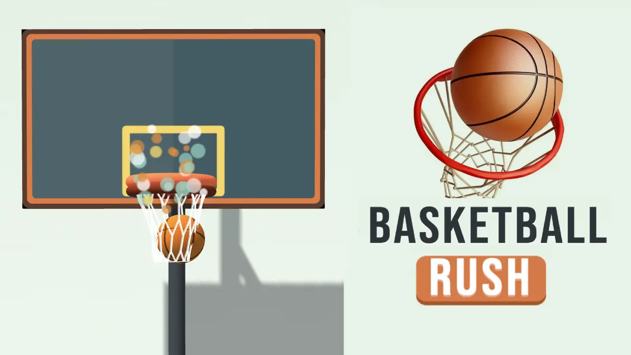 3D Basketball Rush — free sports game