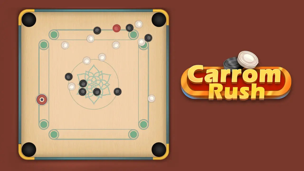 Carrom Rush — free board-game game