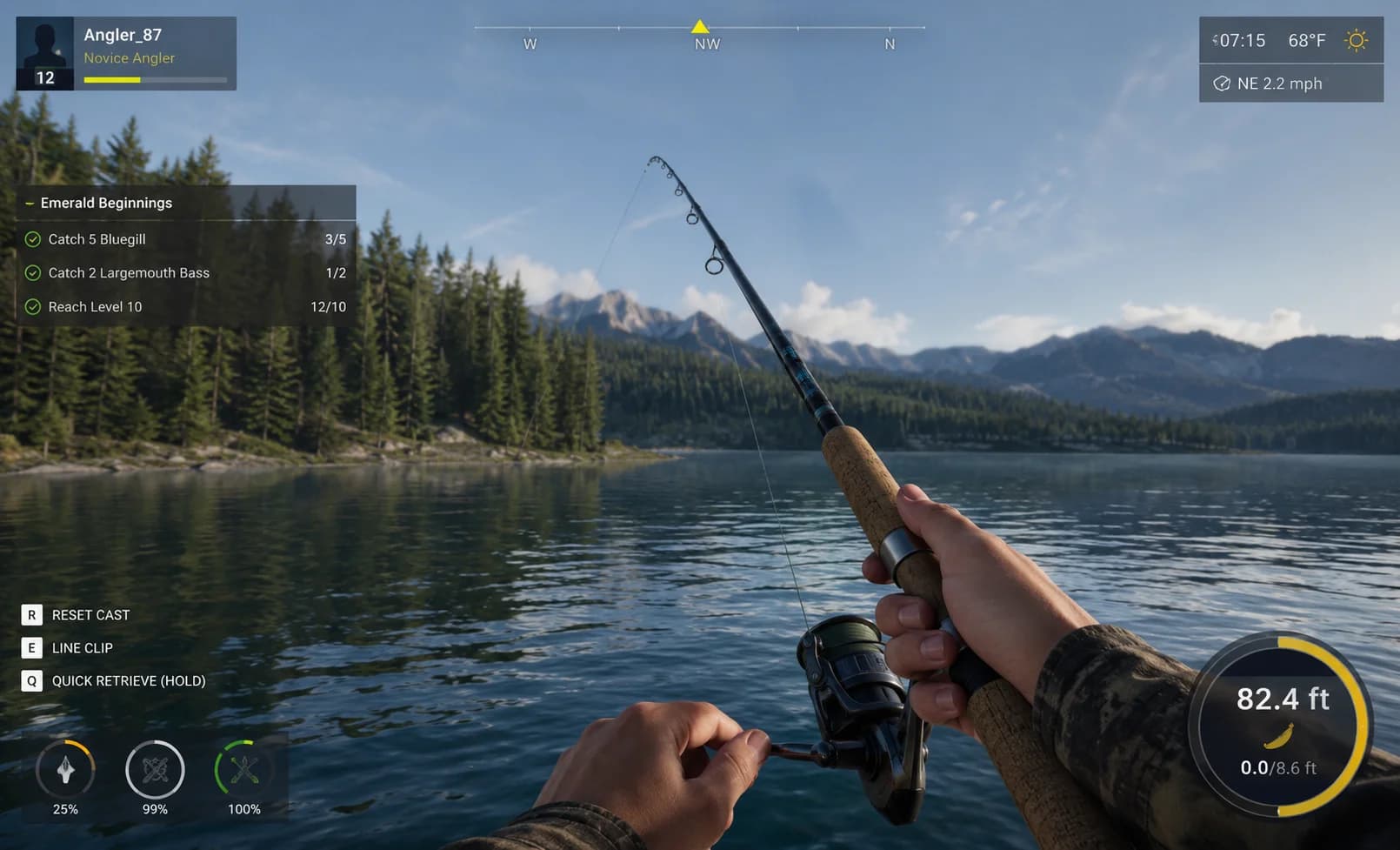 Lakeview Angler — free sports game