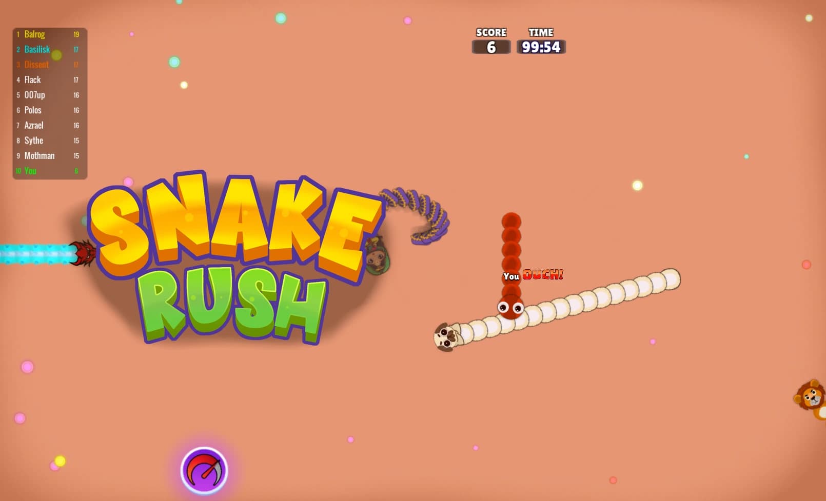 Snake Rush — free casual game